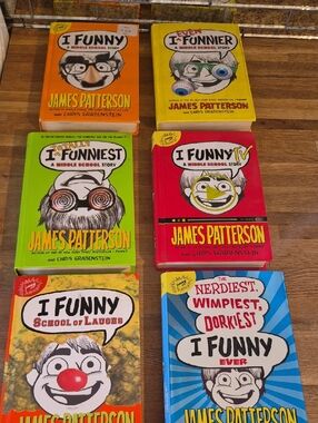 I Funny Kids Book Set By James Patterson